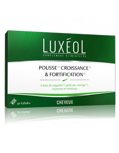 Luxéol Pousse Croissance & Fortification Cheveux 90 gélules