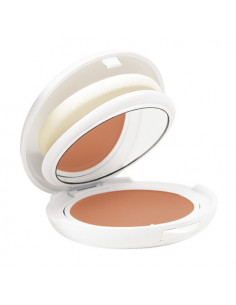 Avène Haute Protection SPF50 Compact. Poudrier 10g miroir + éponge Doré