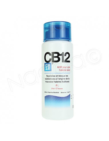 CB12 Bain bouche Actif Haleine Sûre effet 12h 500ml