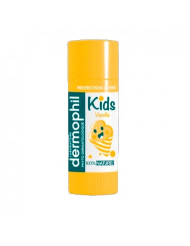Dermophil Kids Stick à lèvres protection. 4g Vanille