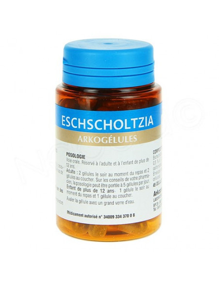 Arkogelules Eschscholtzia 45 gélules Arkogelules - 2