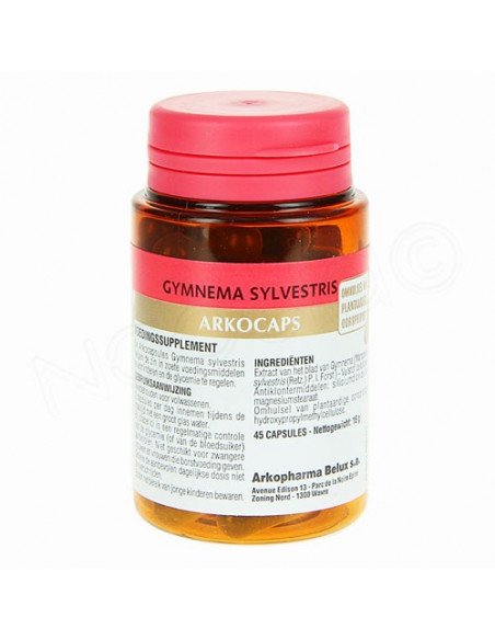 Arkogélules gymnema sylvestre 45 comprimés Arkogelules - 2