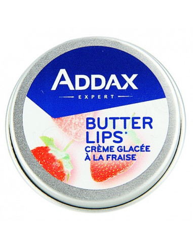 Addax Butter Lips. 8g Crème glacée à la fraise