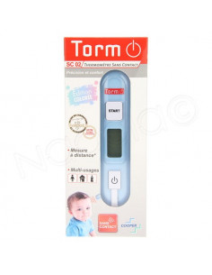 Torm Thermomètre Sans Contact SC02 Edition colorée bleu