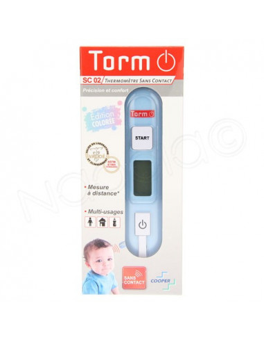 Torm Thermomètre Sans Contact SC02 Edition colorée bleu