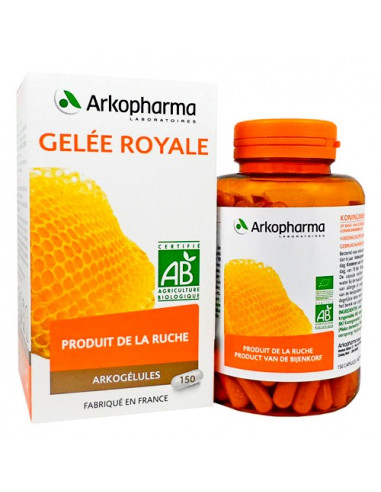 Arkogélules Gelée Royale Bio 150 gélules