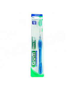 Gum MicroTip Sunstar 473 medium Brosse à dents + protection bleu
