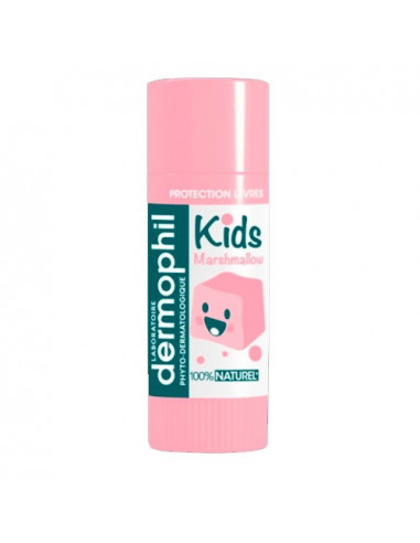 Dermophil Kids Stick à lèvres protection. 4g Marshmallow