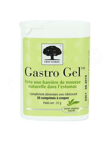 New Nordic Gastro Gel Comprimés à croquer 30 comprimés