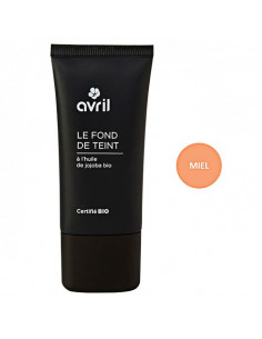 Avril Fond de Teint Fluide Bio. 30ml Miel