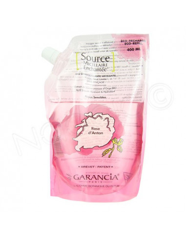 Garancia Source Micellaire Enchantée. Eco-recharge 400ml Rose d'Antan