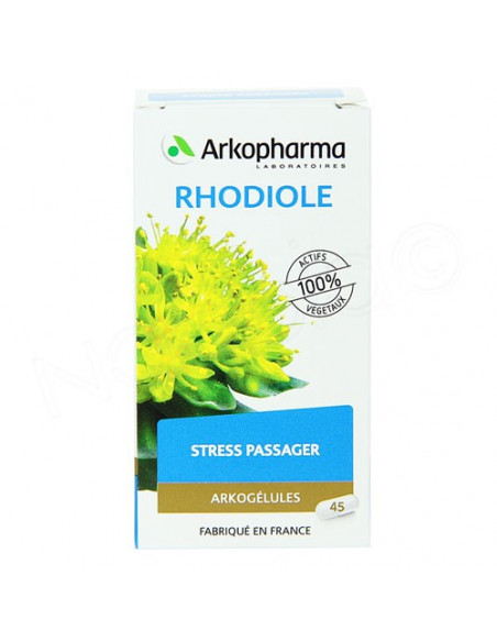 Arkogélules Rhodiole Stress Passager 45 gélules Arkopharma - 2
