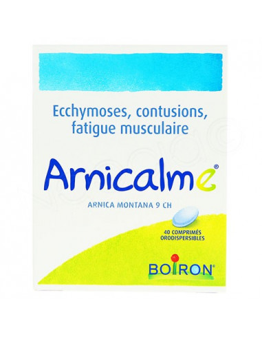 Arnicalme ecchymoses fatigue musculaire 40 comprimés orodispersibles