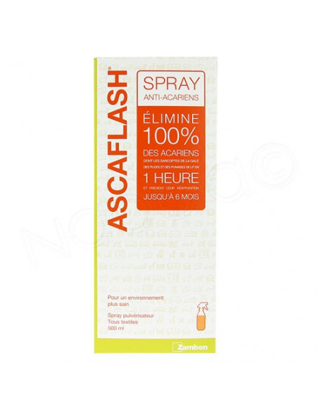 Ascaflash spray anti acariens 500ml  - 2