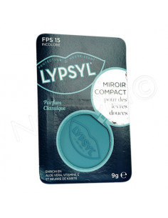 Lypsyl Miroir Compact Baume Lèvres FPS 15 Incolore. 9g Classique