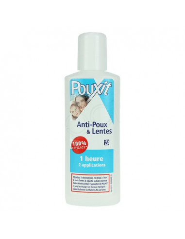 Pouxit Lotion antipoux & Lentes 100% efficace Flacon 250ml