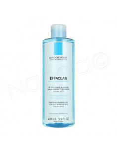 Effaclar Gel Moussant Purifiant sans savon peau grasse 400 ml