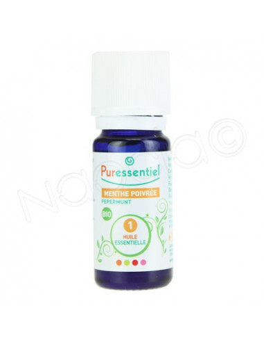 Puressentiel Huile Essentielle Bio Menthe Poivrée 10ml