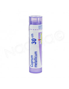 Cuprum Metallicum tube granules Boiron crampes spasmes 2