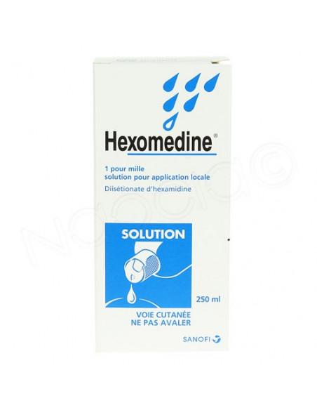 Héxomédine 0,1% grand flacon 250ml