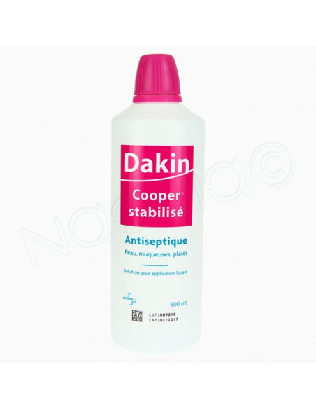 Dakin cooper stabilisé antiseptique solution liquide Cooper - 2