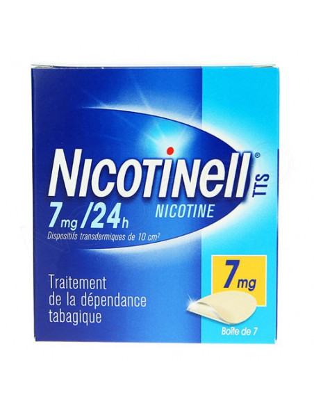 Nicotinell TTS 7mg / 24h Dispositifs transdermiques de 10 cm2