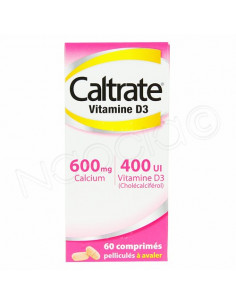 Caltrate vitamine D3 comprimés