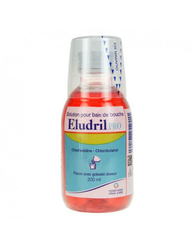 Eludril Pro Bain de bouche Flacon 200ml