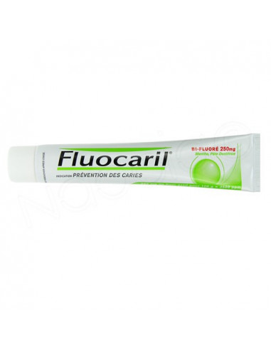 Fluocaril Bi-fluoré 250mg Menthe Tube