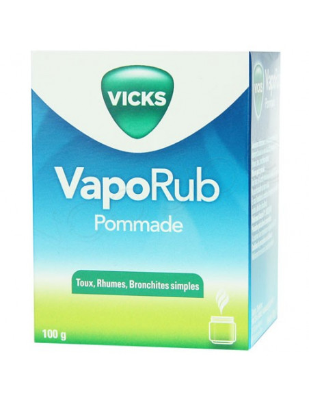 VICKS VAPORUB pommade - Toux, bronchite - 50g - Pharmacie en ligne