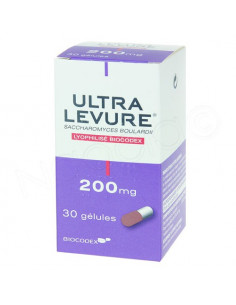 Ultra-Levure 200mg. 30 gélules