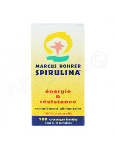 Marcus Rohrer Spirulina Energie & Résistance 2