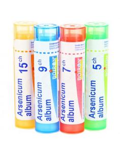 Arsenicum Album Tube Granules Boiron. 4g