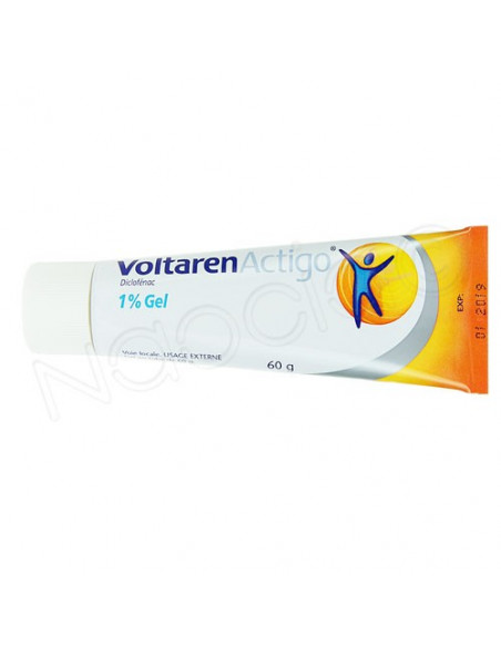 Voltarenactigo 1 % Gel Tube ou flacon pressurisé