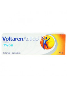 Voltarenactigo 1 % Gel Tube ou flacon pressurisé 2