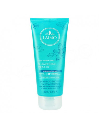 Laino Shampooing Douche 3en1 au Monoï de Tahiti AO. 200ml