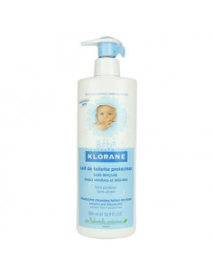Klorane Bébé Lait de Toilette Protecteur Sans Rinçage