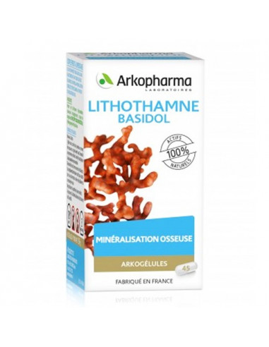 Arkopharma Lithothamne Basidol Arkogélules (45 ou 150 gélules)
