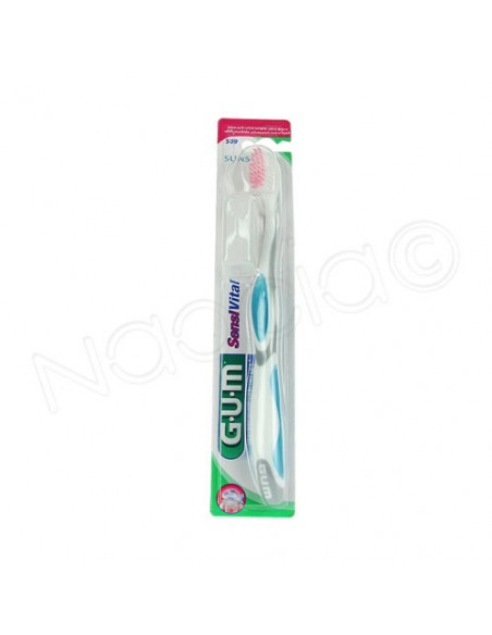 Gum Brosse à dents Sensivital 509 sunstar + capuchon de protection Sunstar - 4