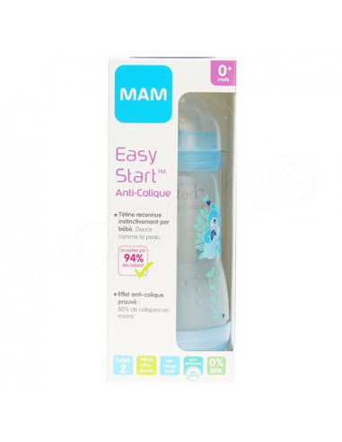 MAM Easy Start Anti-Colique Biberon Débit 2 1x 260ml- Archange