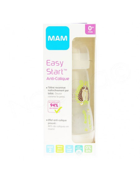 MAM Easy Start Biberons anti-coliques, Effet anti-coliques