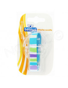 Bébisol Attache Sucette en tissu x1 Bébisol - 1 2