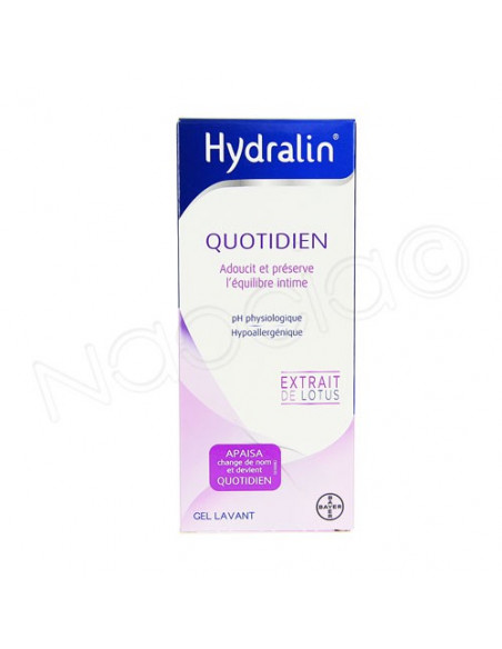 Hydralin Quotidien Gel Lavant intime quotidien Solution au Lotus Hydralin - 2