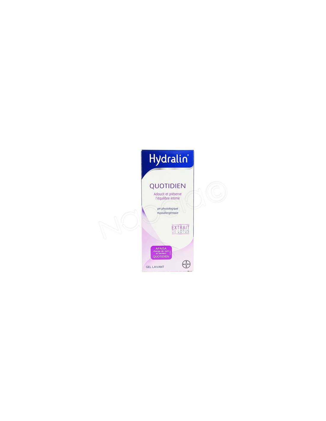 Hydralin Quotidien Gel Lavant Equilibre Intime 100ml