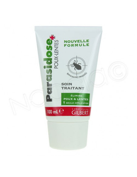 Parasidose Poux-Lentes solution express. Tube de 100ml Plus accessoires