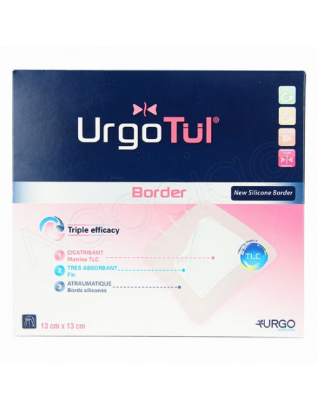 UrgoTul Border Pansement Hydrocellulaire Adhésif TLC Urgo - 2