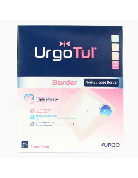 UrgoTul Border Pansement Hydrocellulaire Adhésif TLC Urgo - 4