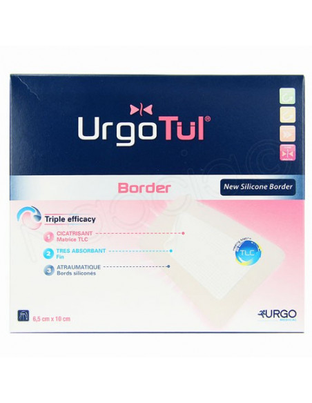 UrgoTul Border Pansement Hydrocellulaire Adhésif TLC Urgo - 5