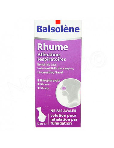 Balsolène Rhume Affections Respiratoires. flacon 100ml