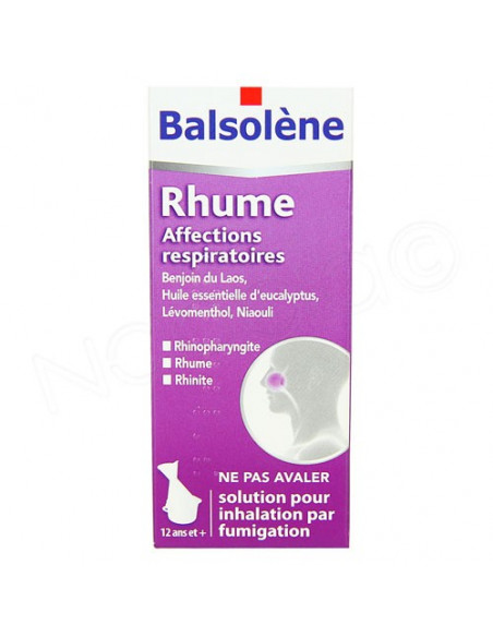 Balsolène Rhume Affections Respiratoires. flacon 100ml